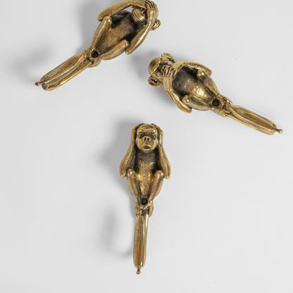 Set of Three Monkeys “See No Evil, Hear No Evil, Speak No Evil”