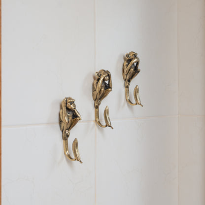 Set of Three Monkeys “See No Evil, Hear No Evil, Speak No Evil”