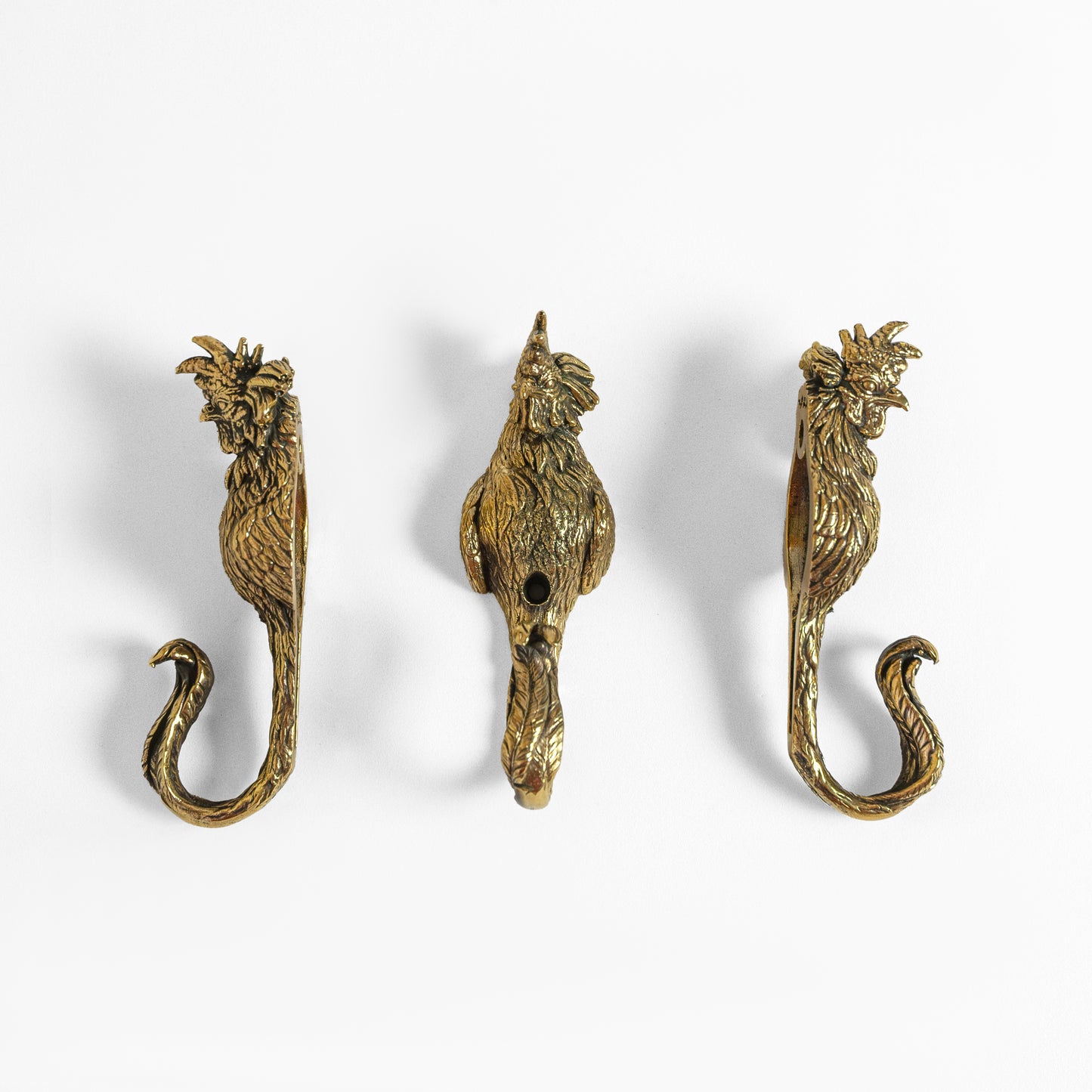 Handmade Wall Hook "Rooster"