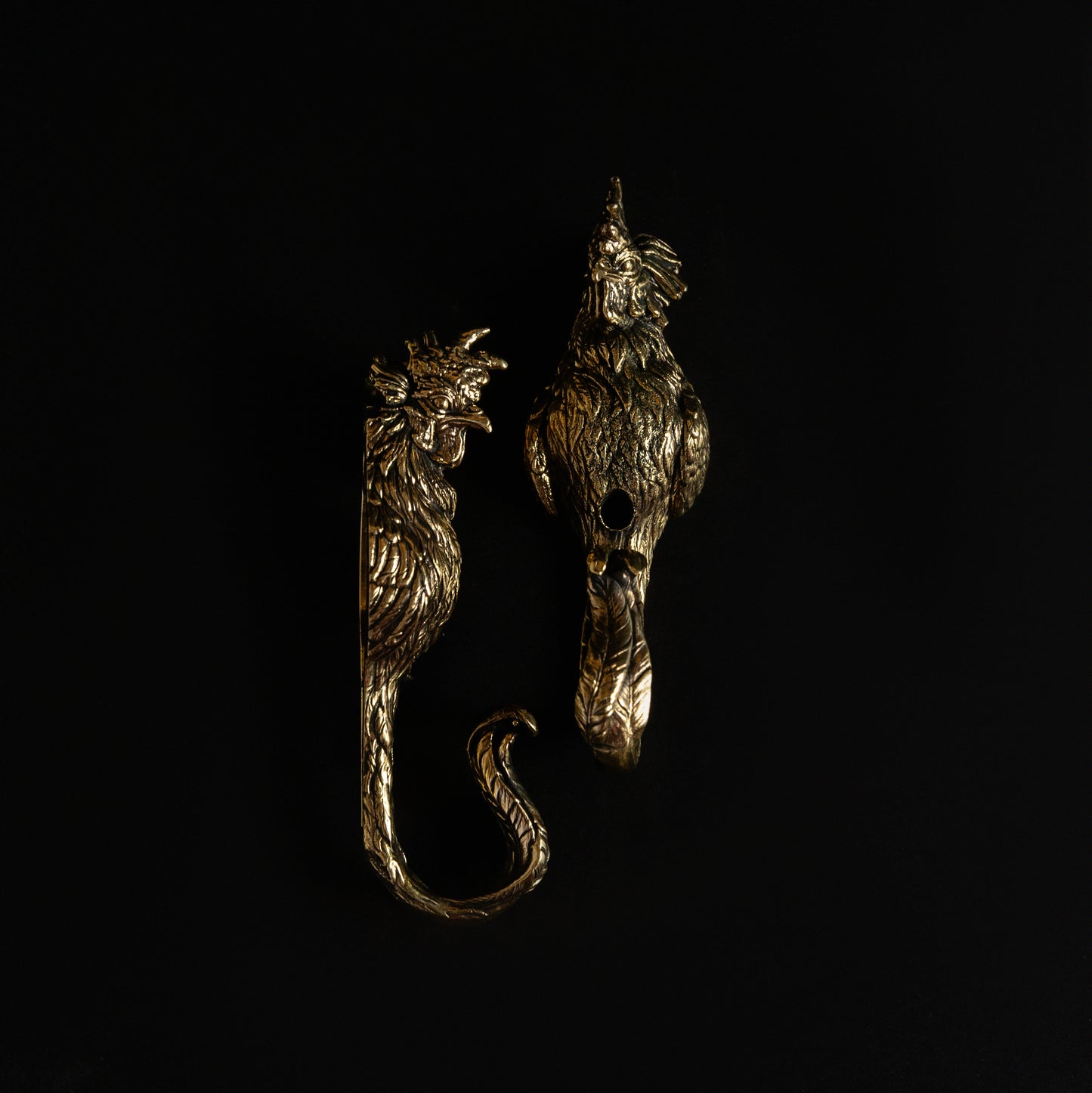 Handmade Wall Hook "Rooster"