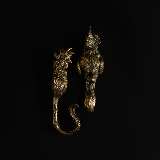 Handmade Wall Hook "Rooster"