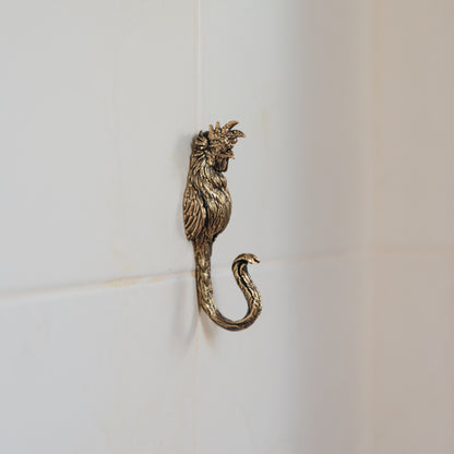 Handmade Wall Hook "Rooster"