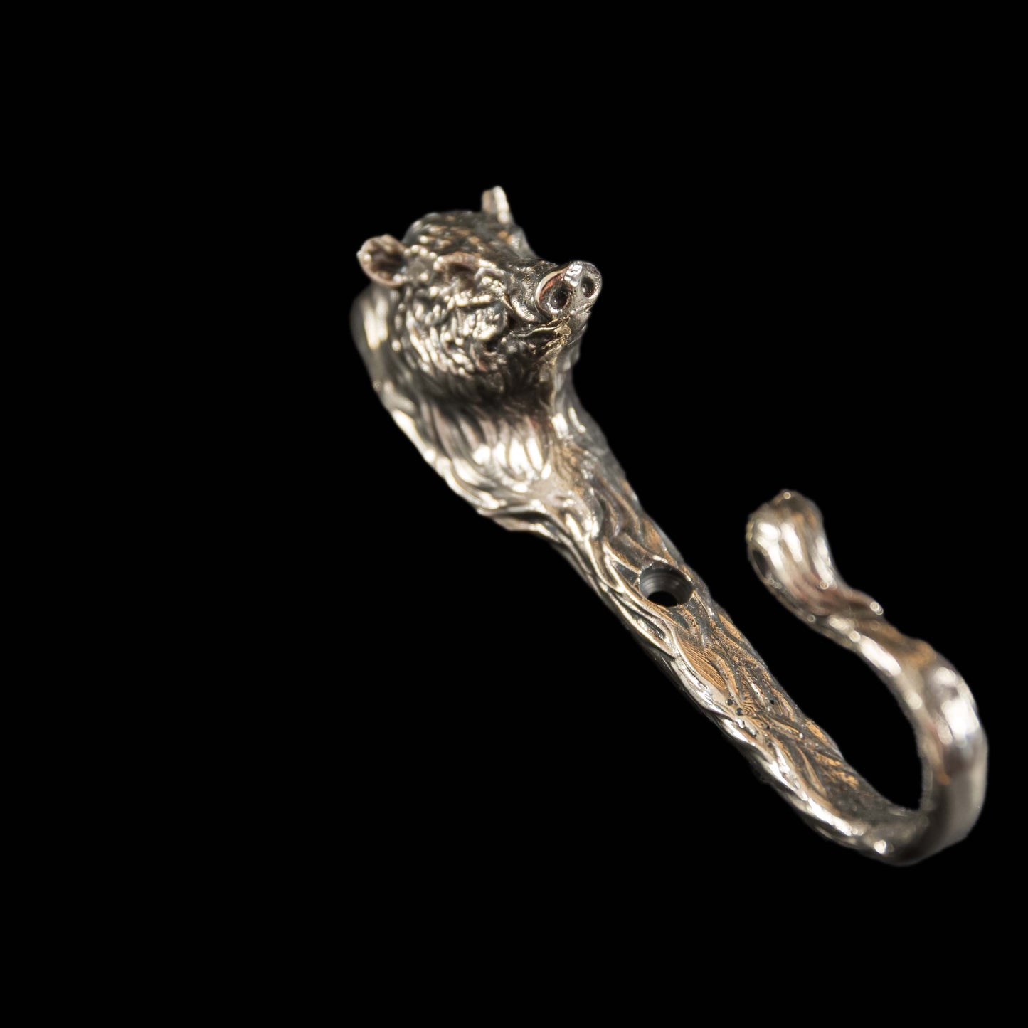 Handmade Wall Hook "Wild Boar"