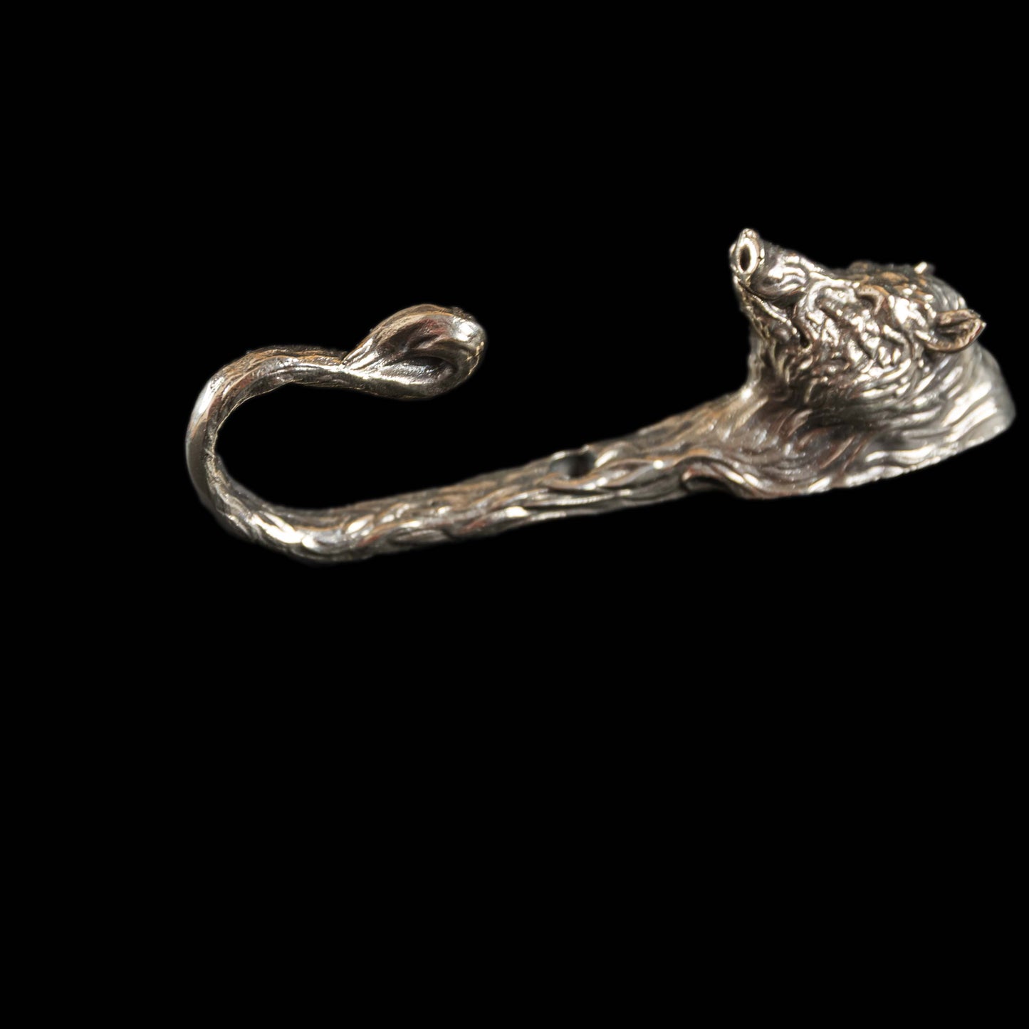 Handmade Wall Hook "Wild Boar"