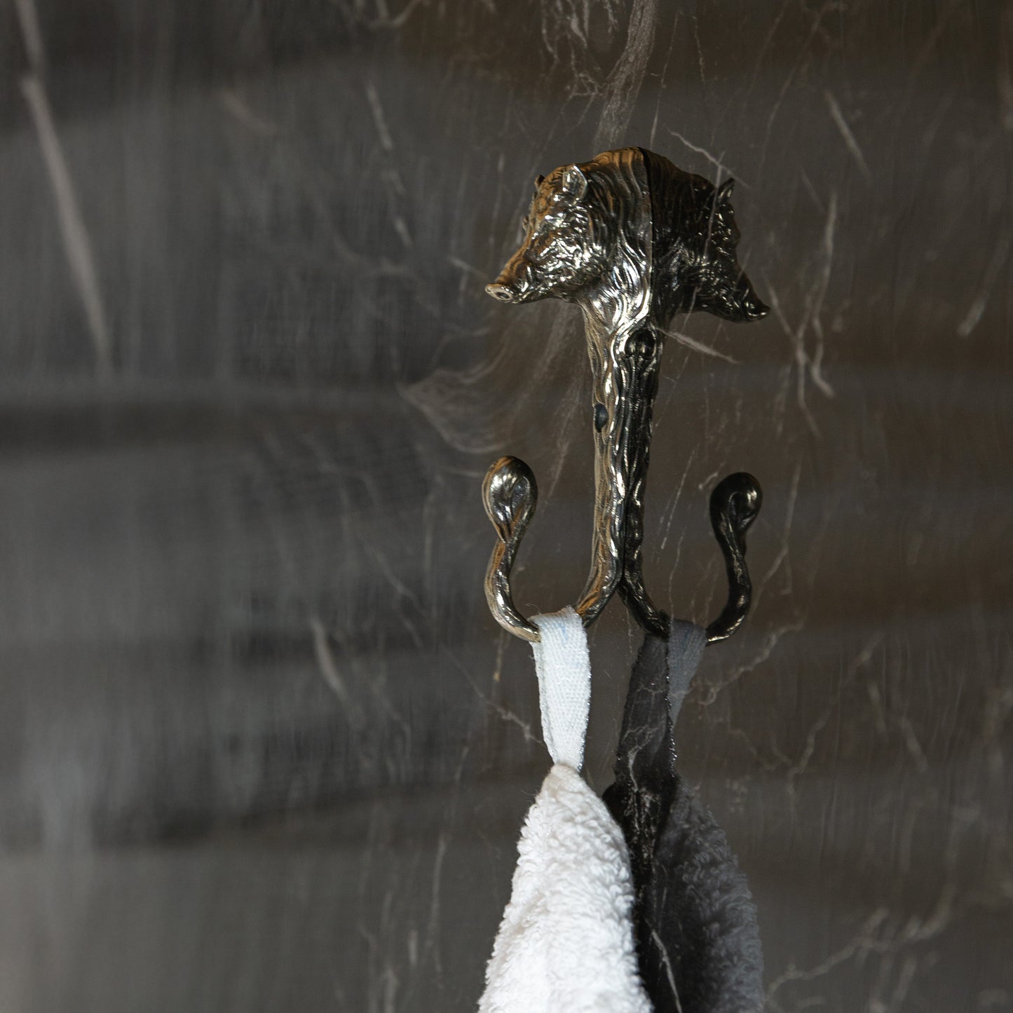 Handmade Wall Hook "Wild Boar"