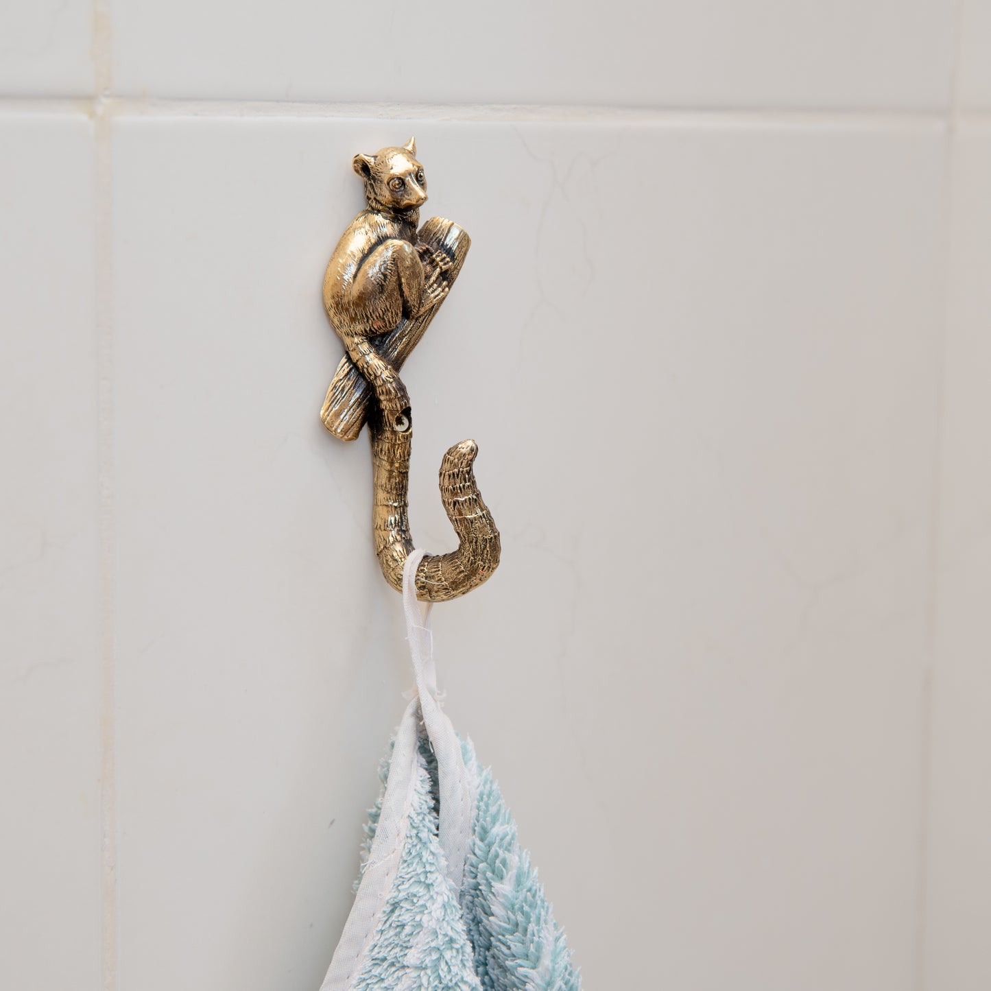 Handmade Wall Hook "Lemur"