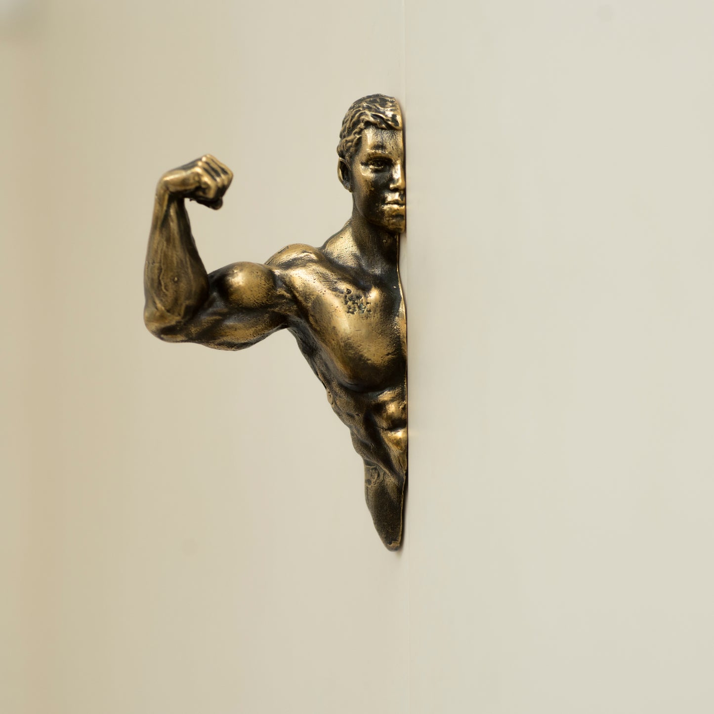 Handmade Wall Hook "Bodybuilder"