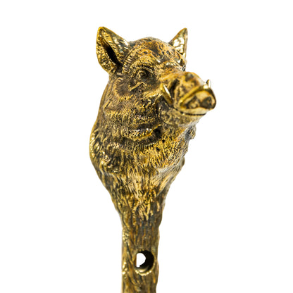 Handmade Wall Hook "Wild Boar"