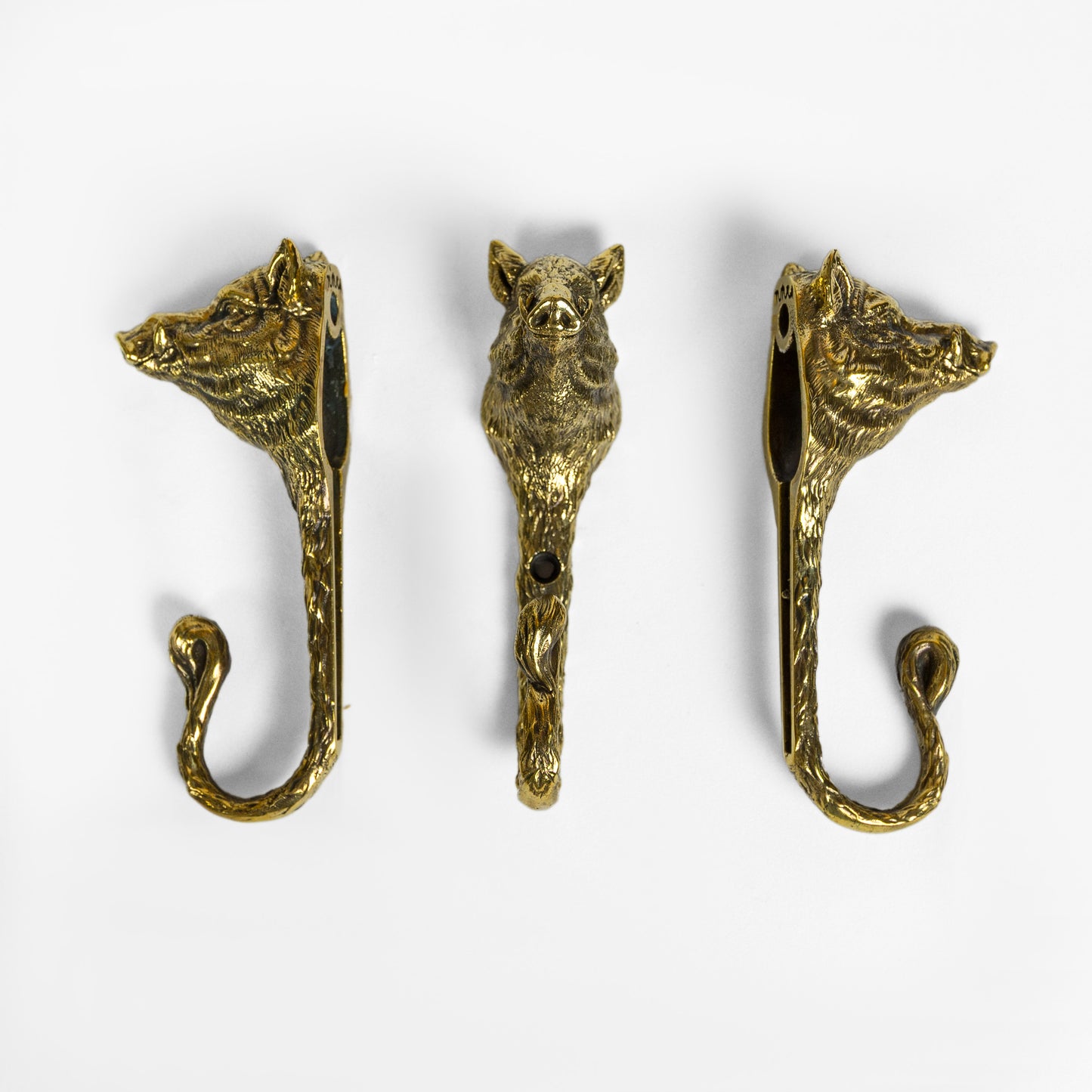 Handmade Wall Hook "Wild Boar"