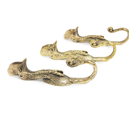 Handmade Wall Hook "Cassowary"