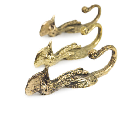 Handmade Wall Hook "Cassowary"