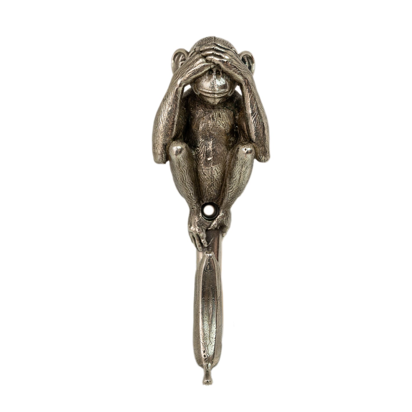 Set of three Handmade Wall Hooks "See No Evil, Hear No Evil, Speak No Evil"