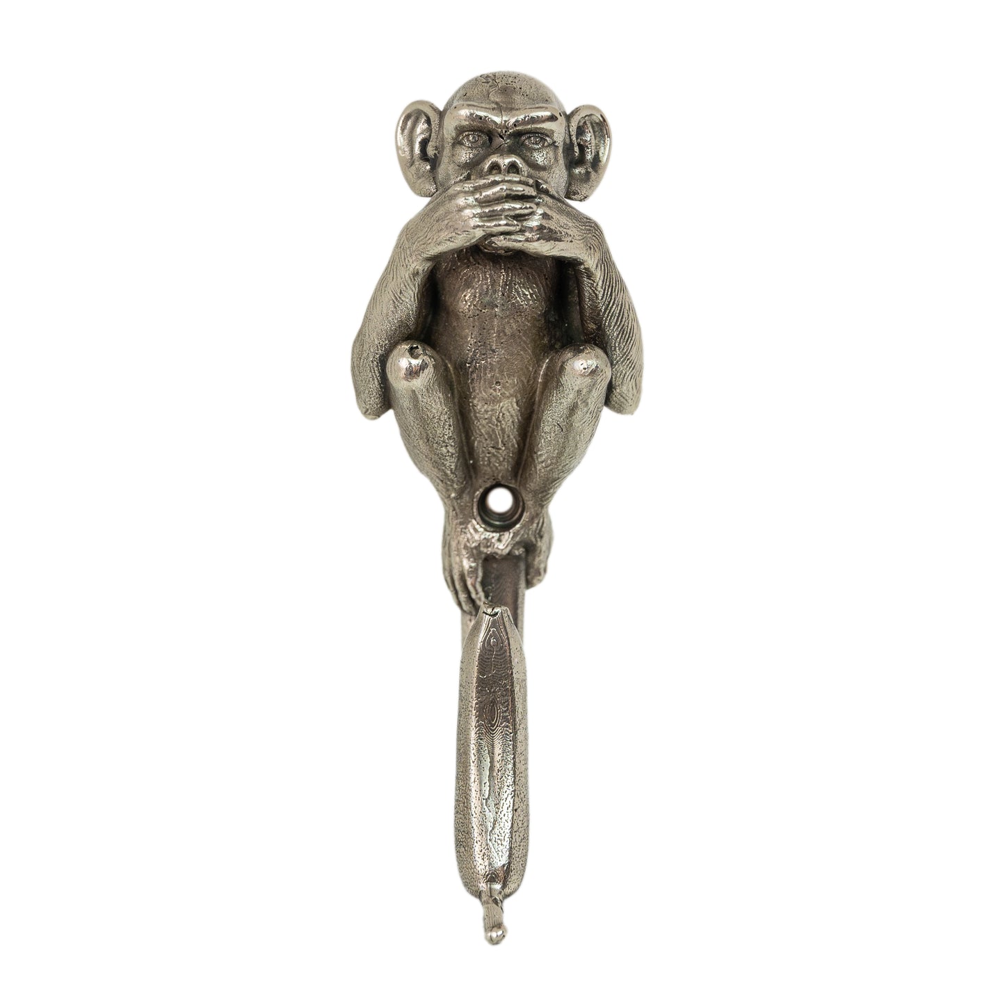 Set of three Handmade Wall Hooks "See No Evil, Hear No Evil, Speak No Evil"