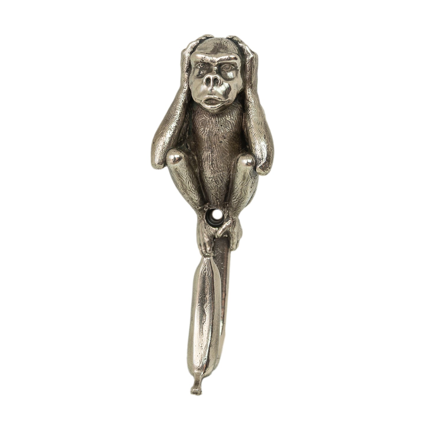 Set of three Handmade Wall Hooks "See No Evil, Hear No Evil, Speak No Evil"