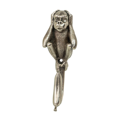 Set of three Handmade Wall Hooks "See No Evil, Hear No Evil, Speak No Evil"