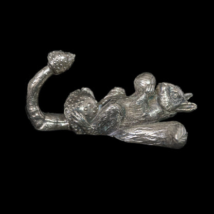 Handmade Wall Hook "Squirrel"