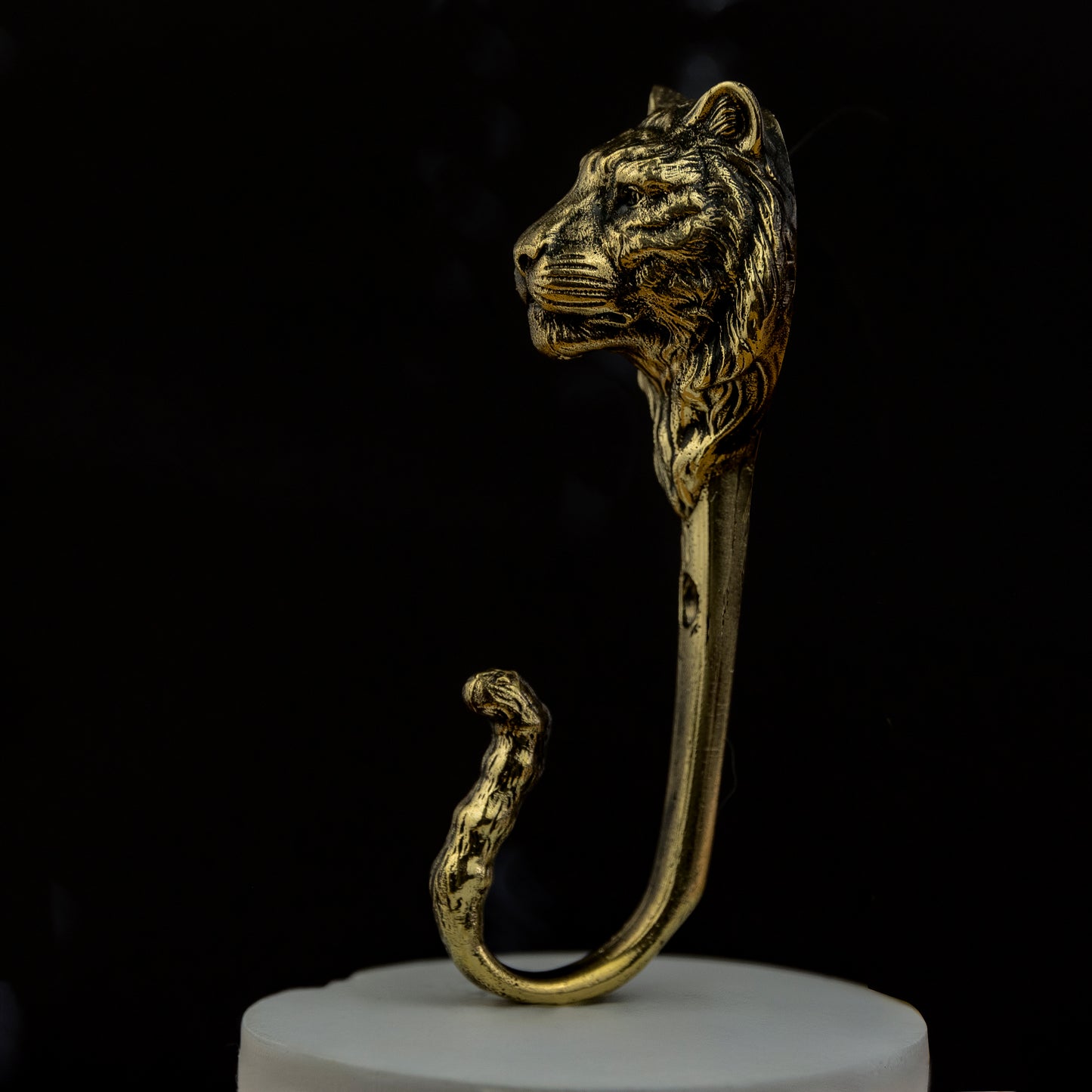 Handmade wall hook "Tiger"