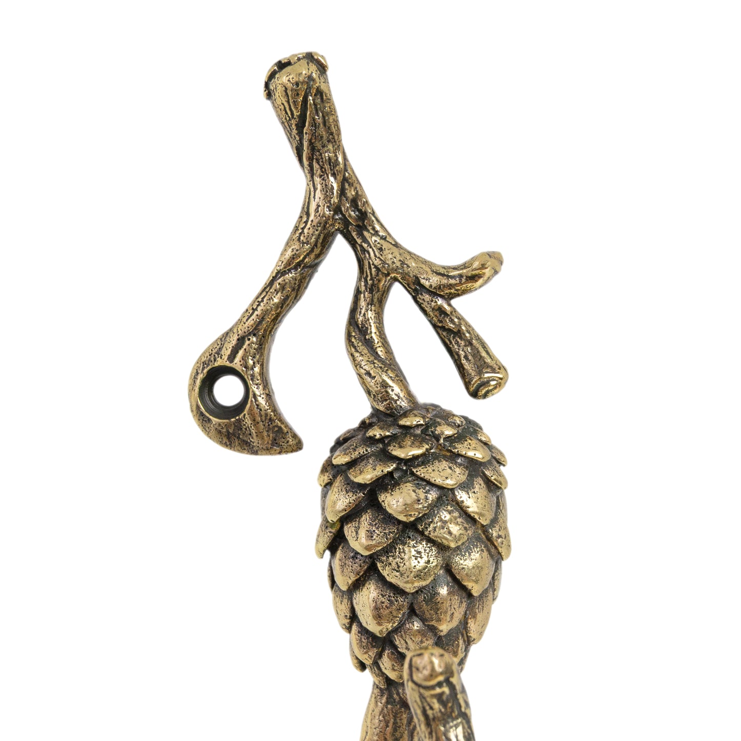 Handmade Wall Hook "pine cone"