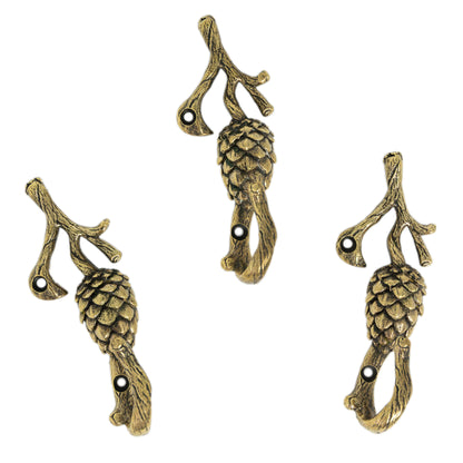 Handmade Wall Hook "pine cone"