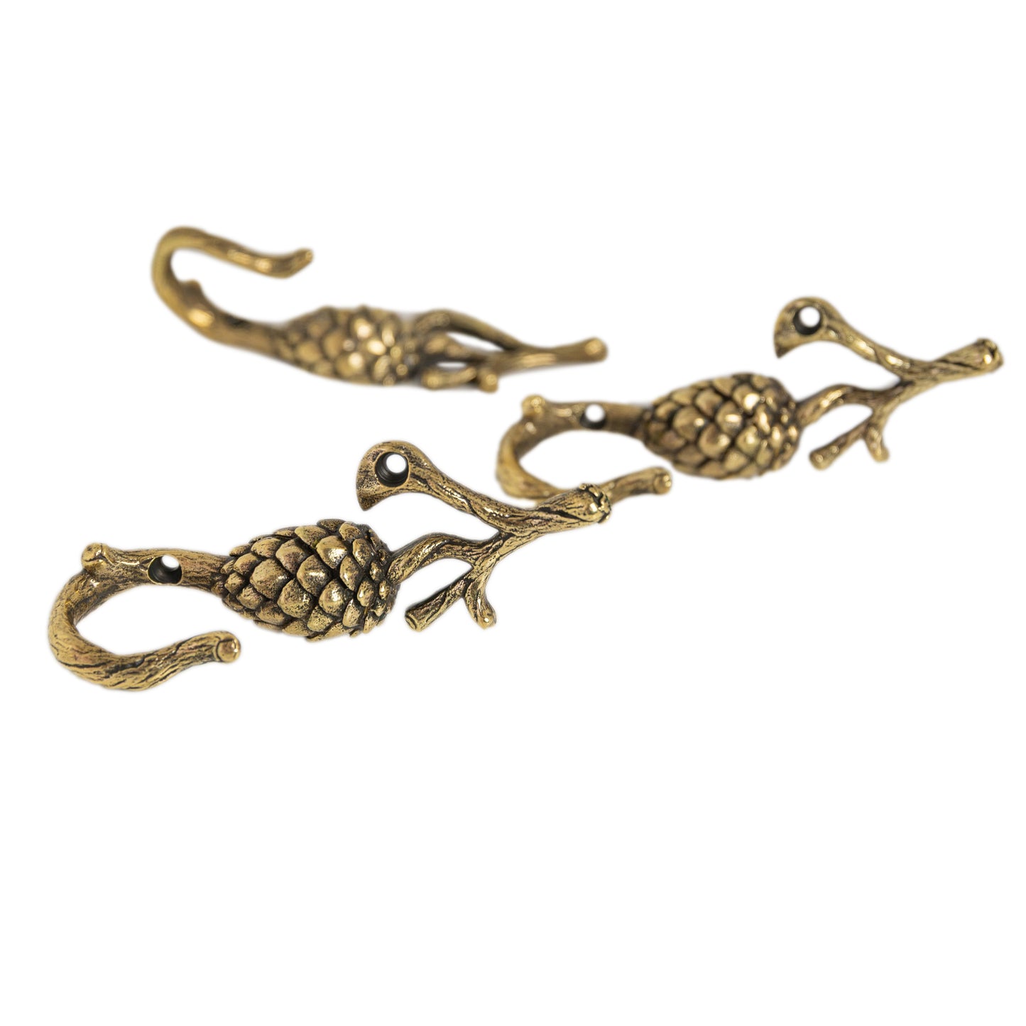 Handmade Wall Hook "pine cone"