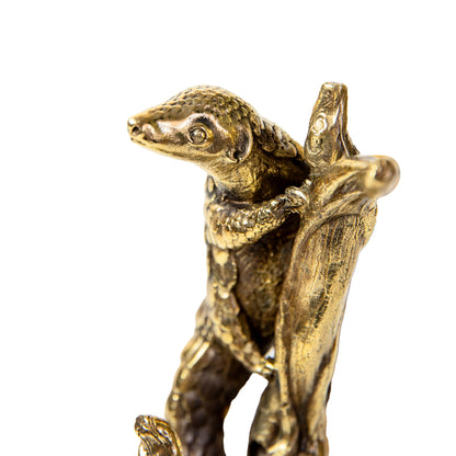 Handmade Wall Hook "Pangolin"