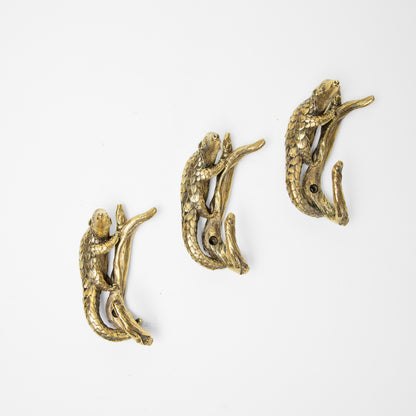 Handmade Wall Hook "Pangolin"