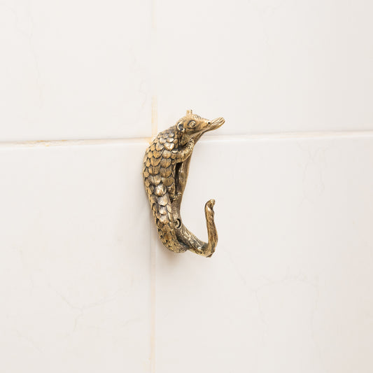 Handmade Wall Hook "Pangolin"