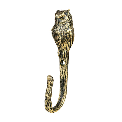 Handmade wall hook "Owl" (wholly)