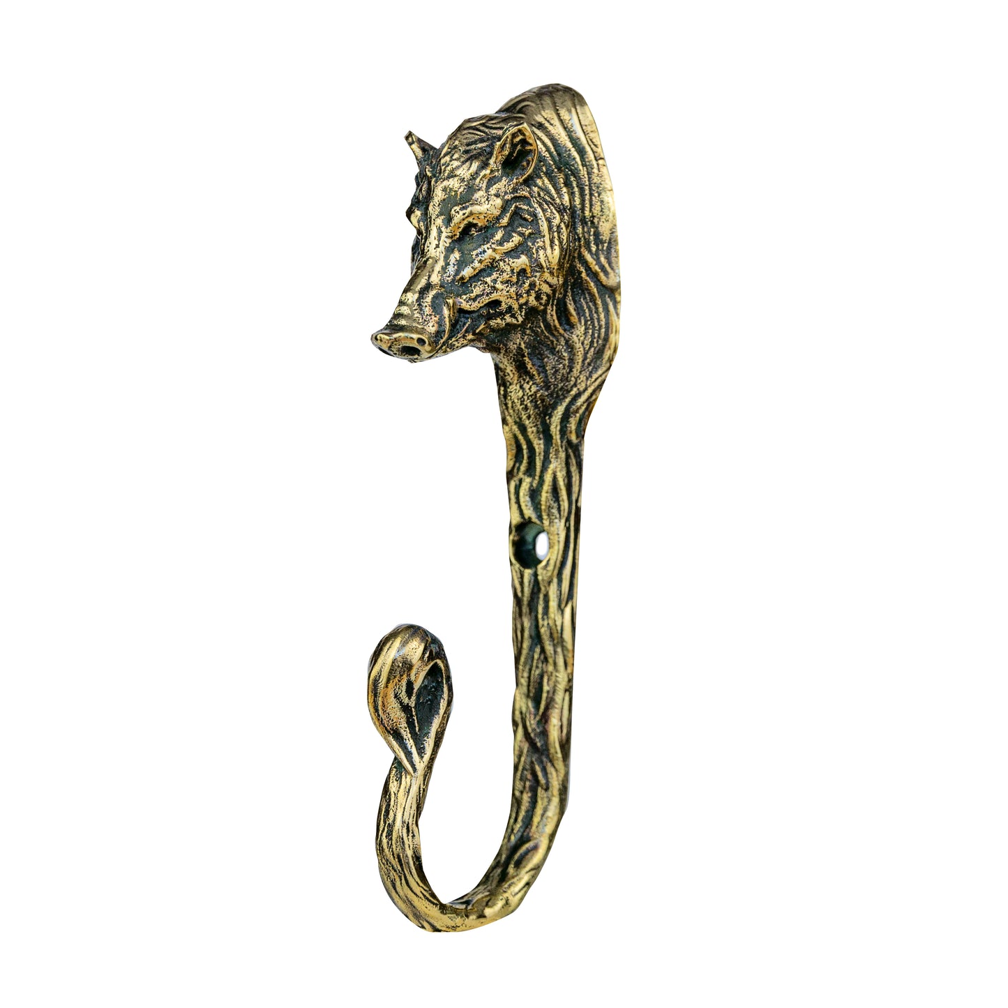 Handmade Wall Hook "Wild Boar"