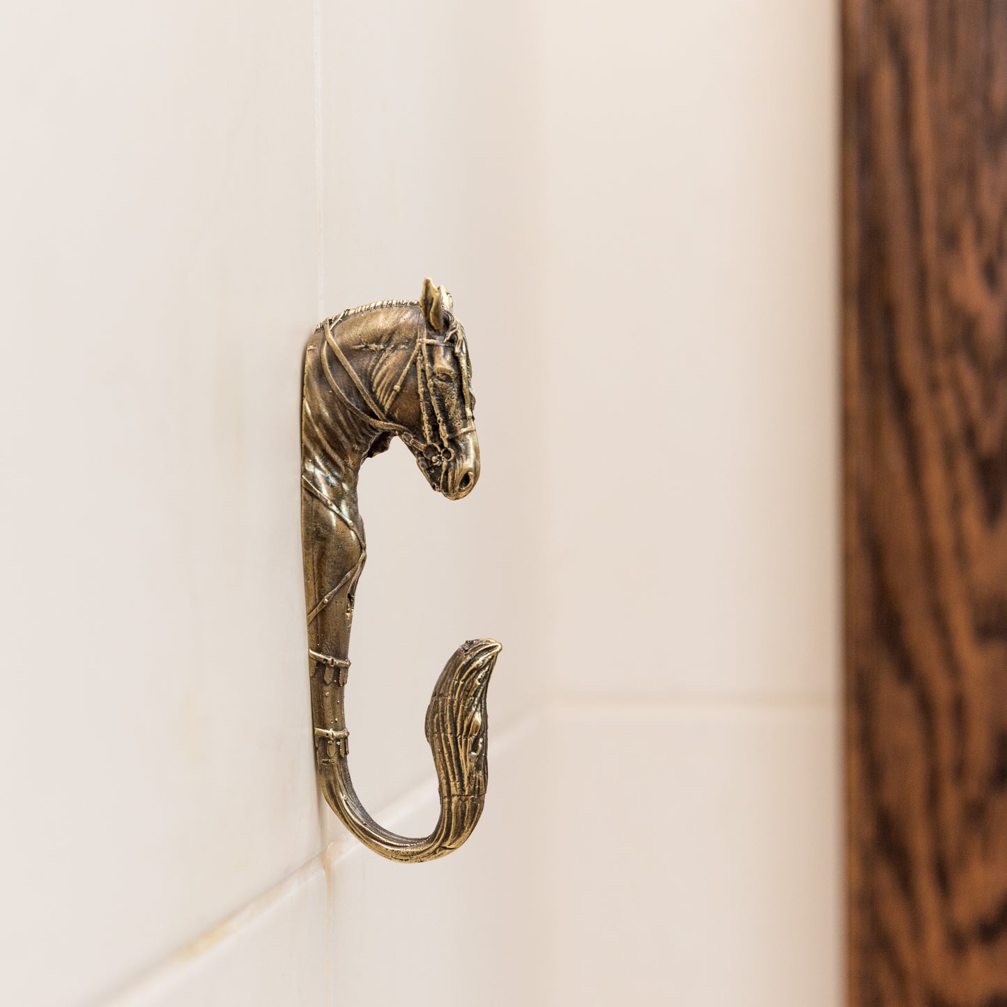 Handmade Wall Hook "Horse" (big)