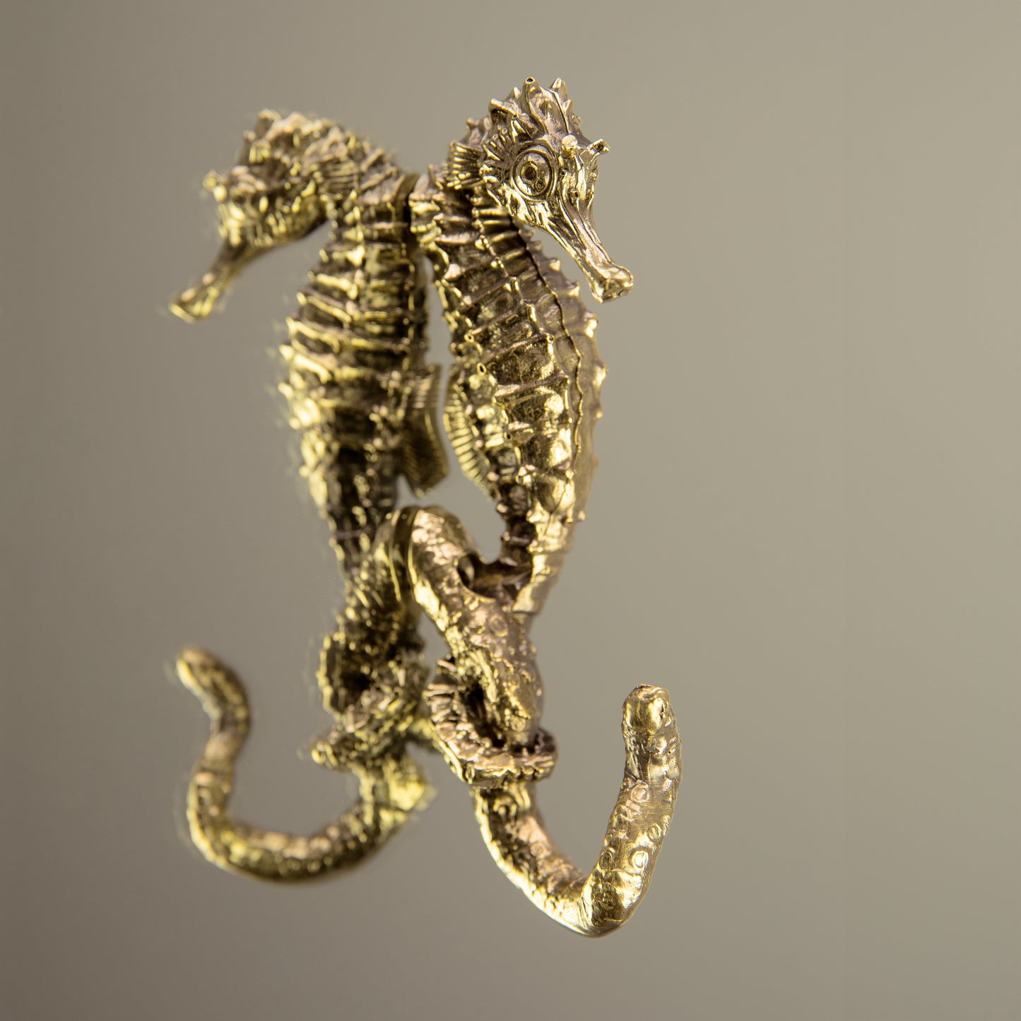 Handmade Wall Hook "Seahorse"