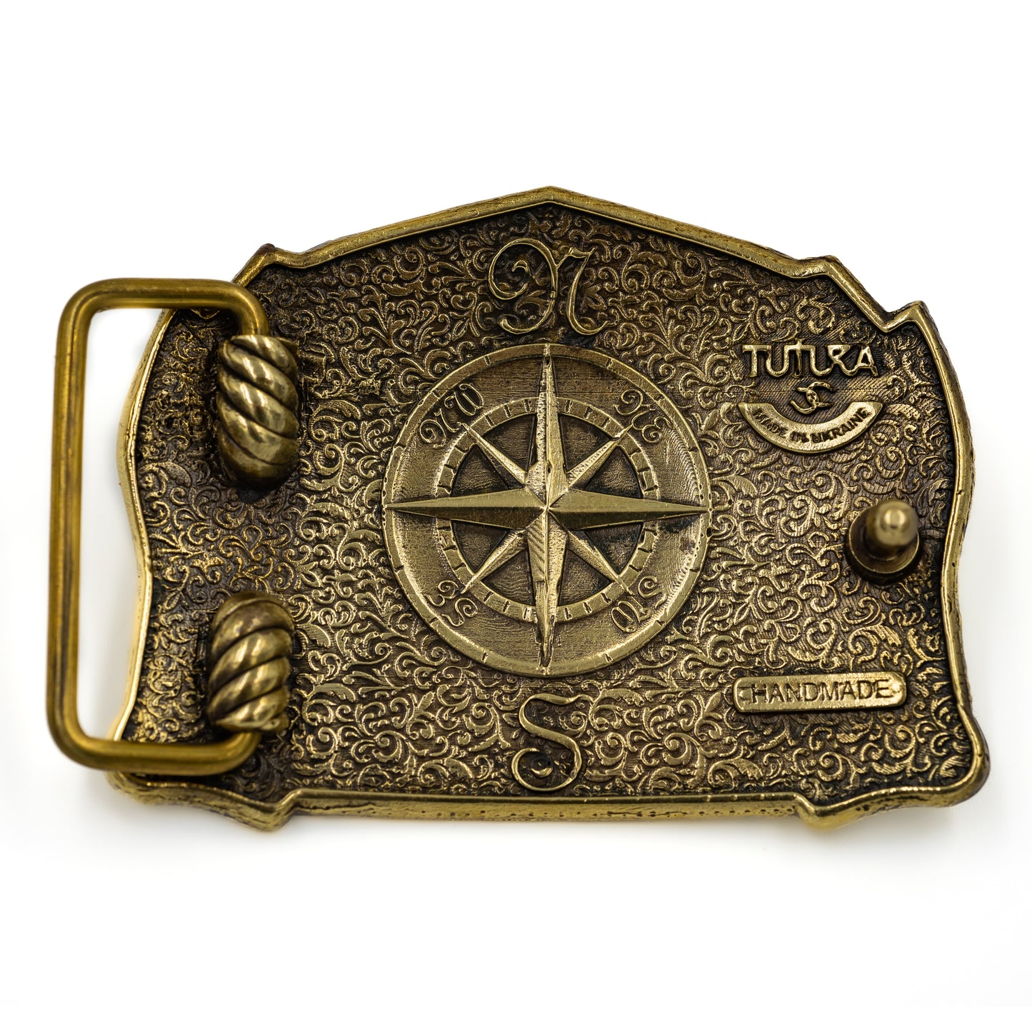 Brass buckle "Climbing"