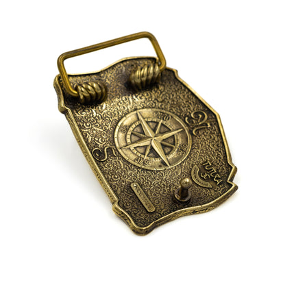 Brass buckle "Climbing"