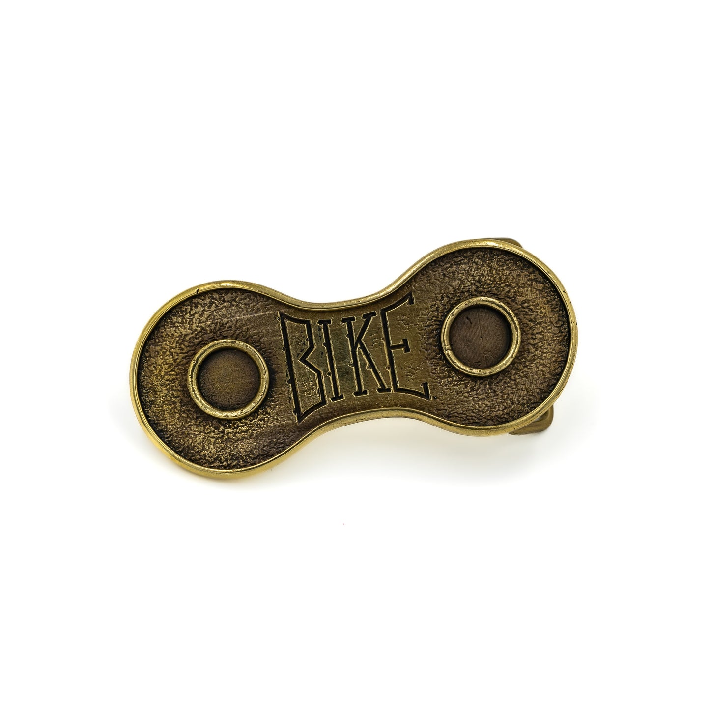 Brass buckle "Bike"