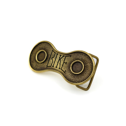 Brass buckle "Bike"