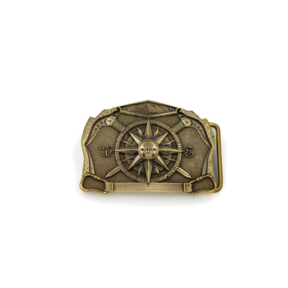 Brass buckle "Solar compass"