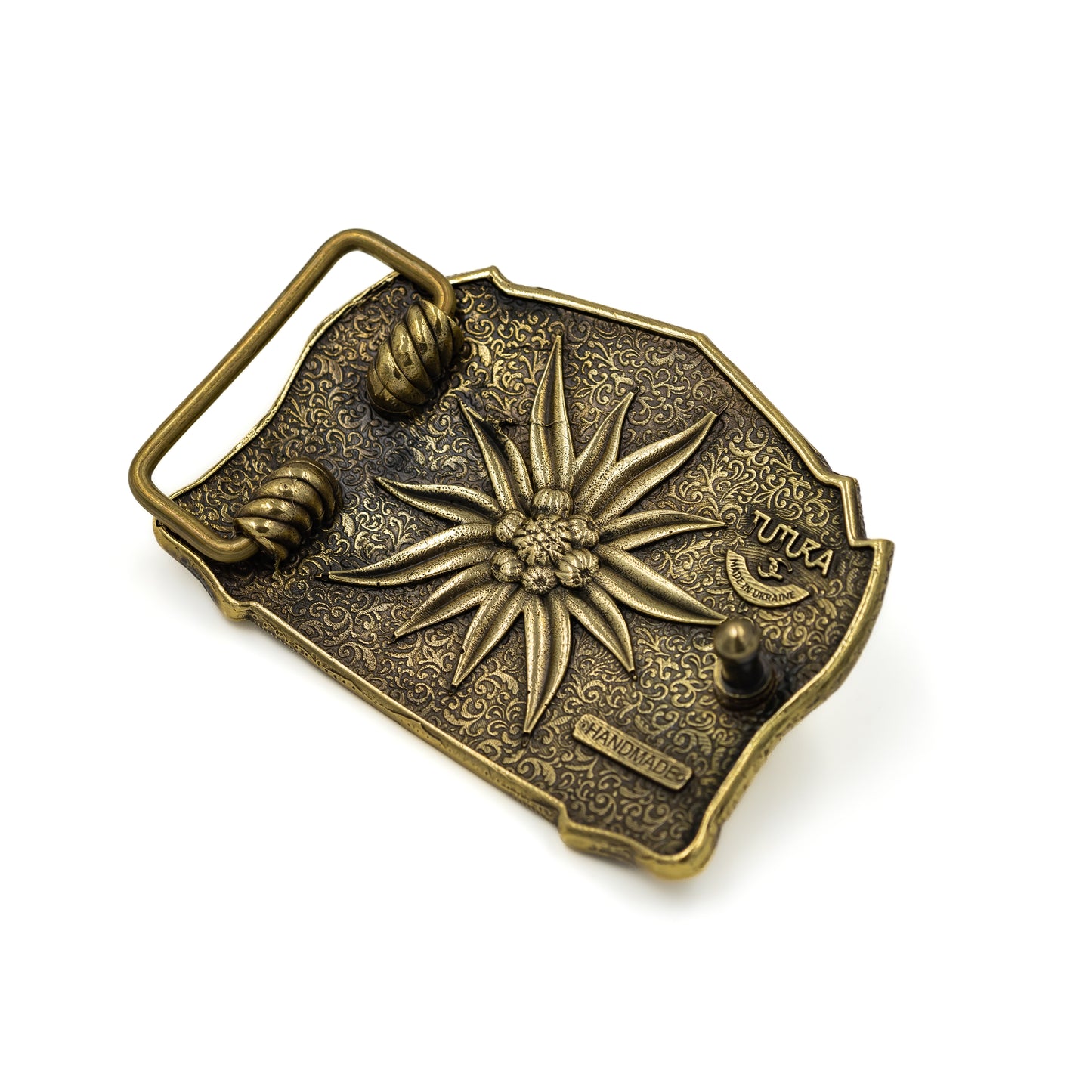 Brass buckle "Solar compass"