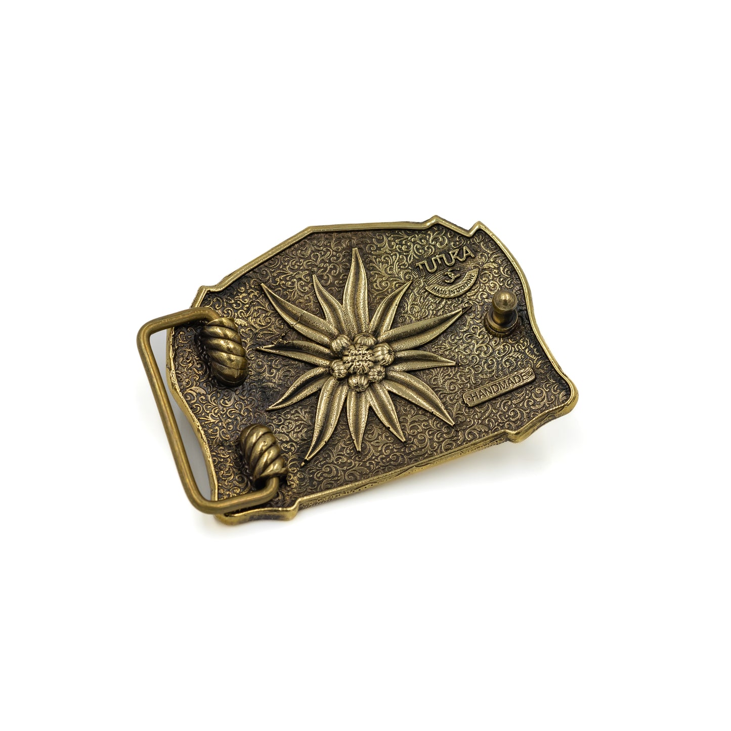 Brass buckle "Solar compass"