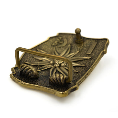 Brass buckle "Solar compass"