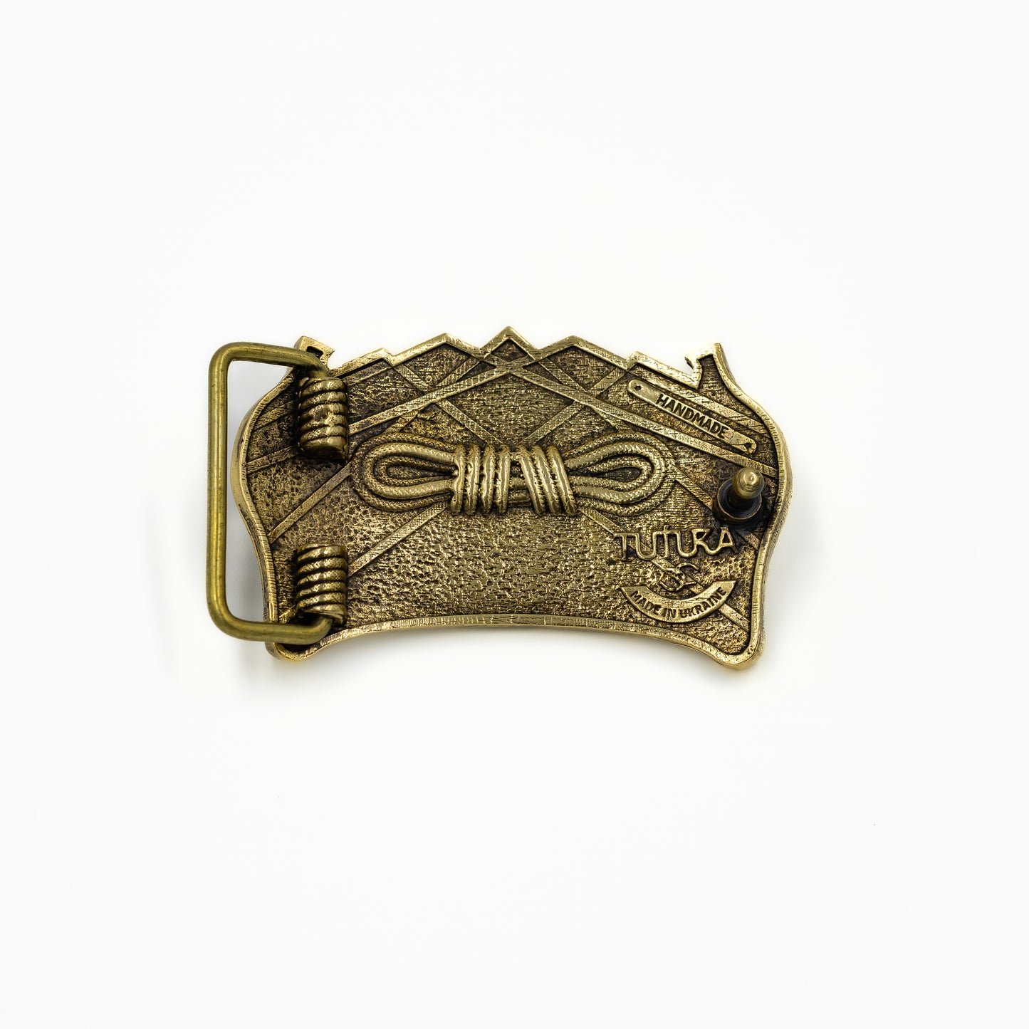 Brass buckle "Alpinist"