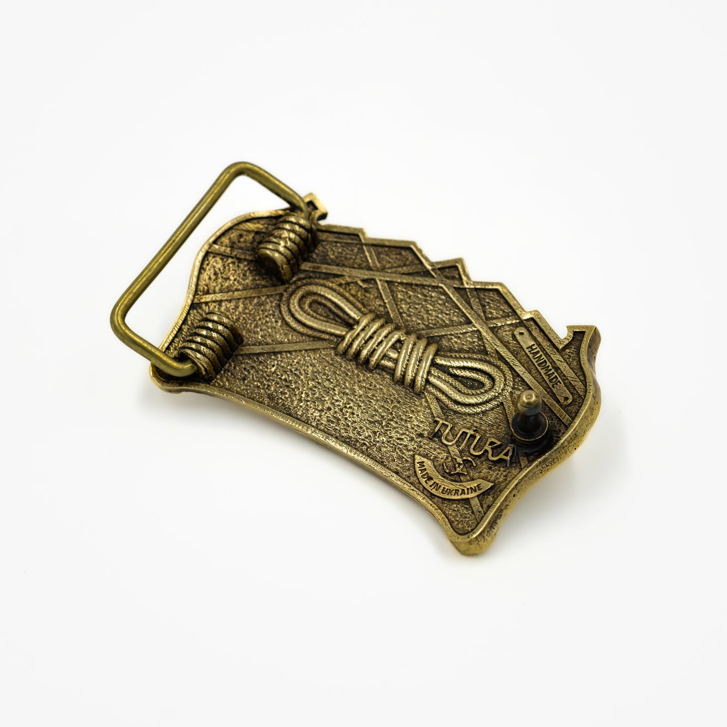 Brass buckle "Alpinist"