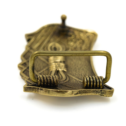 Brass buckle "Alpinist"