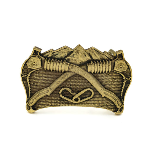 Brass buckle "Alpinist"