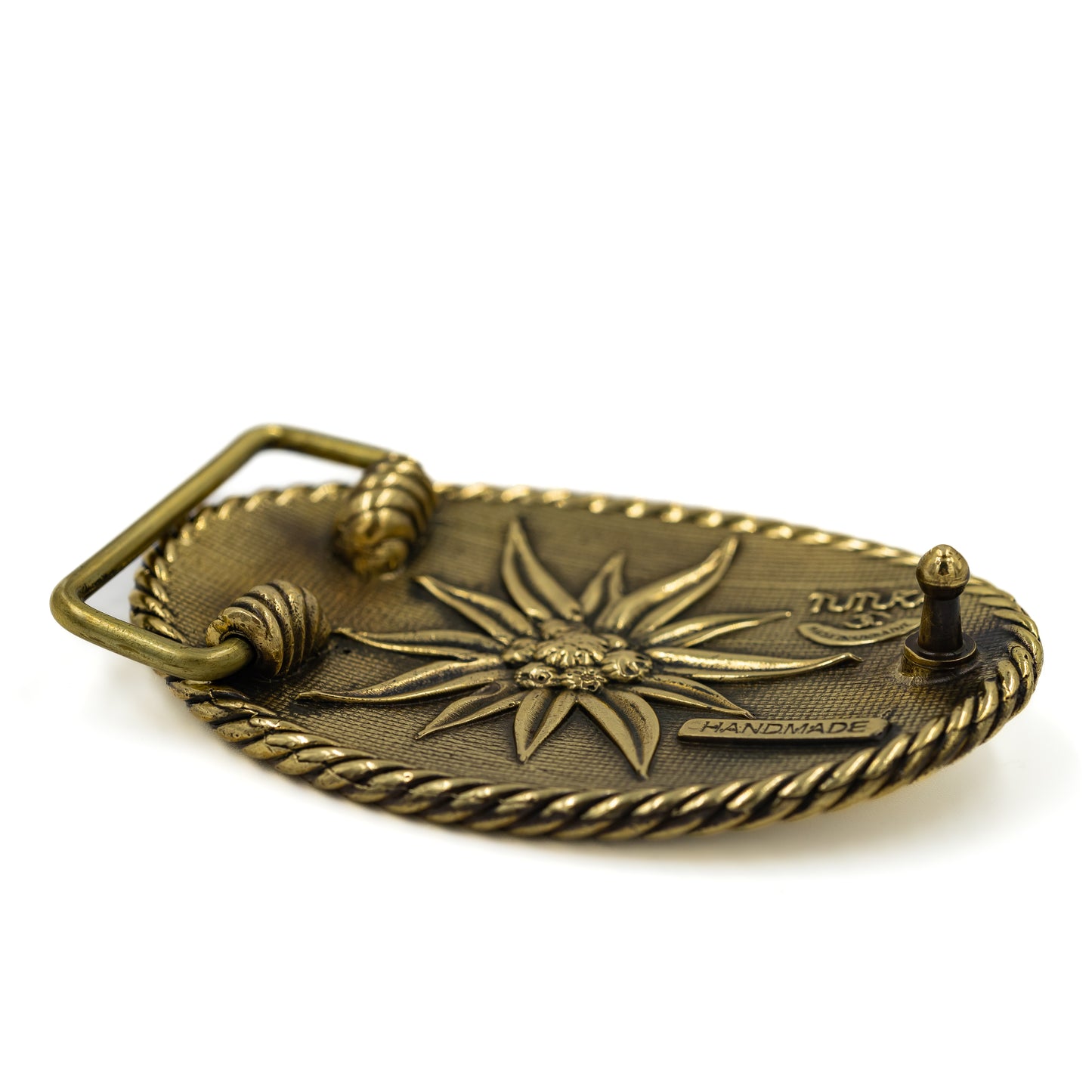 Brass buckle "Vertex"