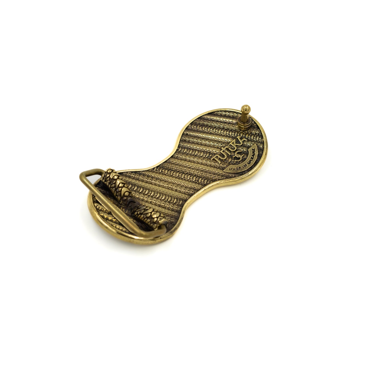 Brass buckle "Bike LT"