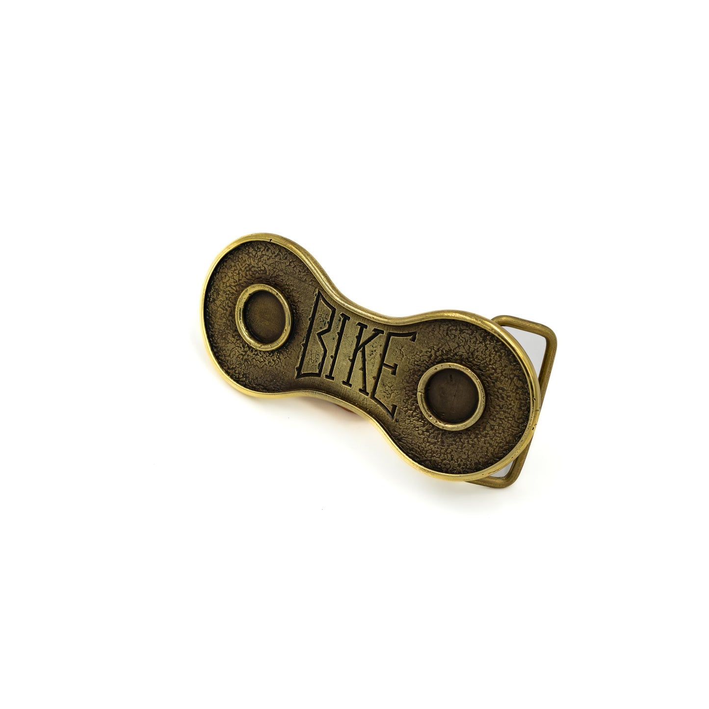 Brass buckle "Bike"