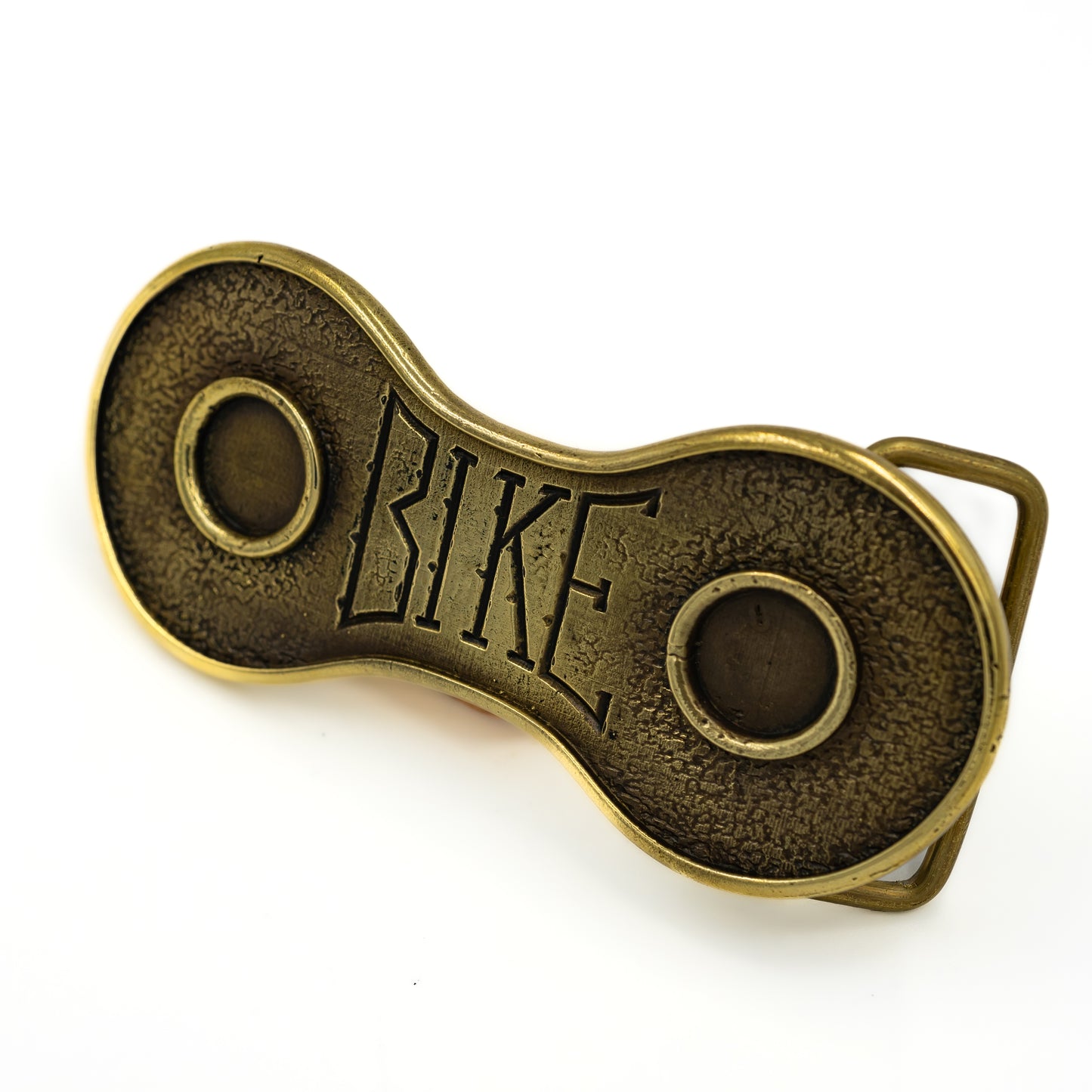 Brass buckle "Bike"