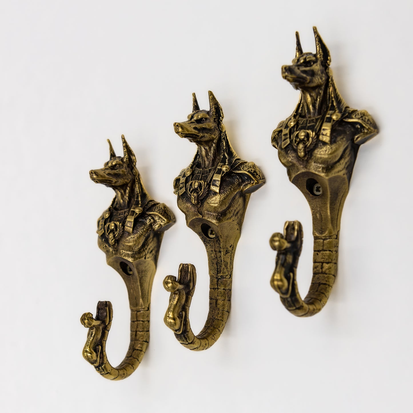 Handmade Wall Hook "Anubis"