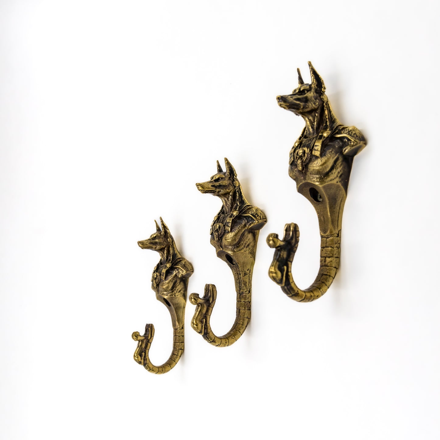 Handmade Wall Hook "Anubis"