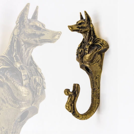 Handmade Wall Hook "Anubis"